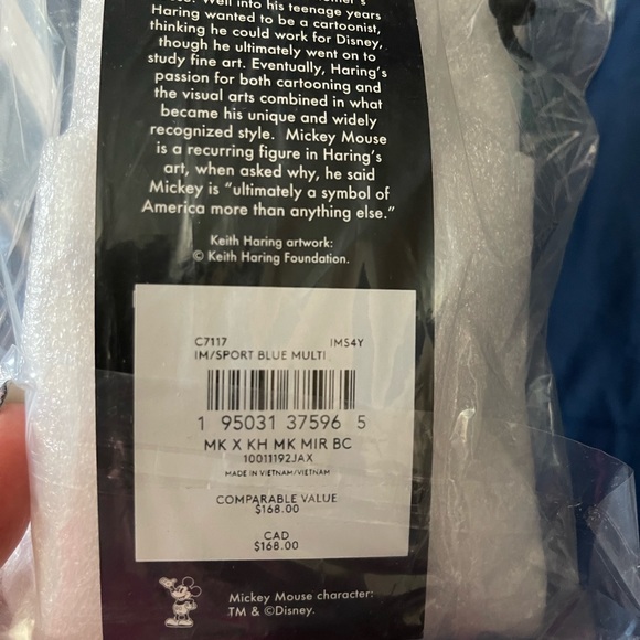 Coach Disney Mickey Mouse X Keith Haring Collectible Bag Charm - Picture 10 of 10